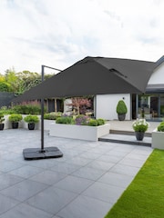 Royce Carbon Anthracite Grey Executive 3m Garden Cantilever - Image 2 of 3