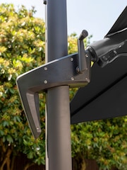 Royce Carbon Anthracite Grey Executive 3m Garden Cantilever - Image 3 of 3