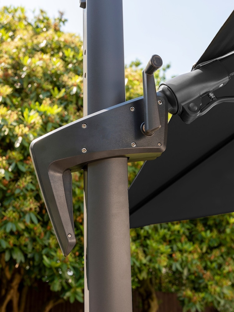 Royce Carbon Anthracite Grey Executive 3m Garden Cantilever - Image 3 of 3