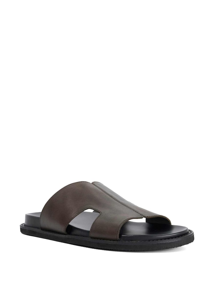 Dune London Brown Ishaa Smart Sandals - Image 2 of 5 Dune London Brown Ishaa Smart Sandals - Image 2 of 5