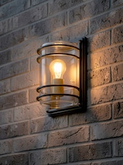 BHS Antique Bronze Bardo 1lt Bulkhead Lantern - Image 2 of 3