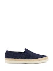 Dune London Blue Fishers Espadrilles - Image 2 of 6