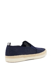 Dune London Blue Fishers Espadrilles - Image 3 of 6