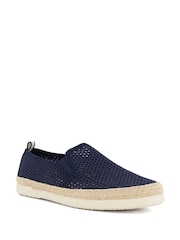 Dune London Blue Fishers Espadrilles - Image 4 of 6