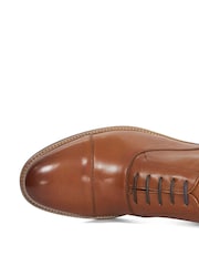 Dune London Brown Wide Fit Stanlakes Lace Up Shoes - Image 5 of 5