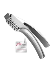 Gourmet Easy Stainless Steel No-Peel Garlic Press for Coarse Mince - Image 1 of 4