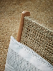 Cox & Cox Brown Augusta Garden Lounge Set - Image 5 of 6