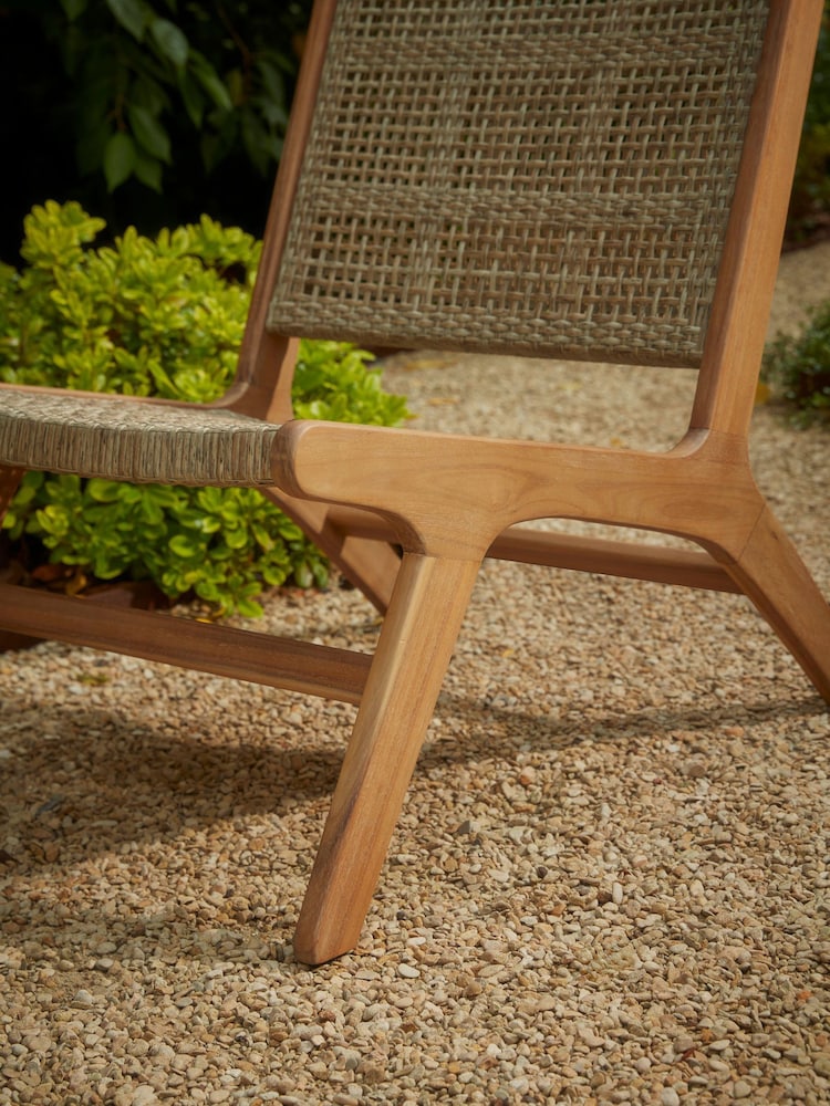 Cox & Cox Brown Augusta Garden Lounge Set - Image 6 of 6