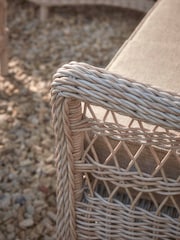 Cox & Cox Grey Campania Garden Corner Set - Image 4 of 6