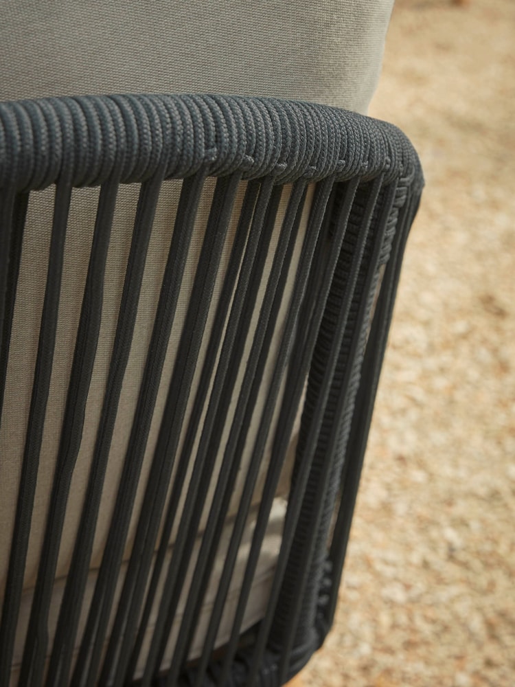 Cox & Cox Blue Siena Garden Lounge Set - Image 2 of 6