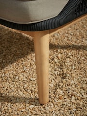 Cox & Cox Blue Siena Garden Lounge Set - Image 5 of 6