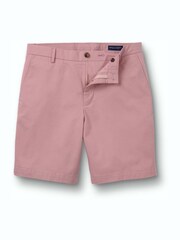 Charles Tyrwhitt Pink Cotton Stretch Shorts - Image 5 of 6
