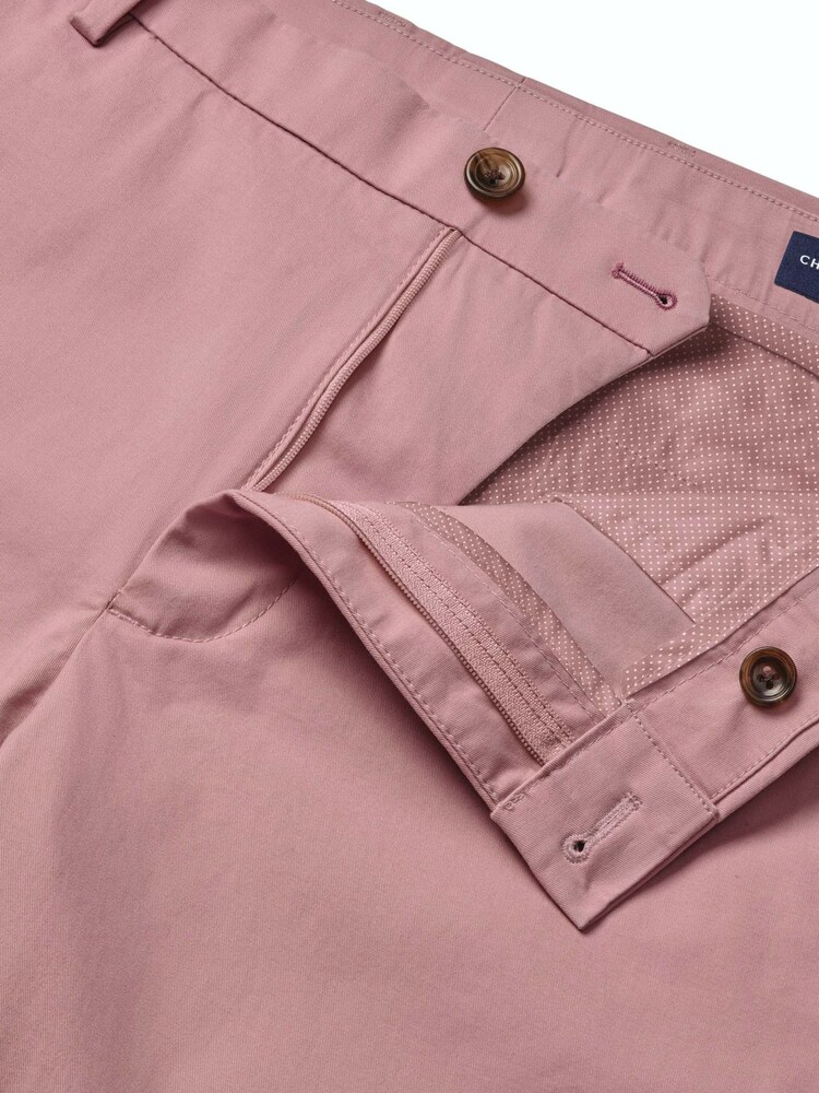 Charles Tyrwhitt Pink Cotton Stretch Shorts - Image 6 of 6