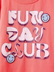 Cotton On Red Poppy Oversized Back T-Shirt - Image 3 of 3