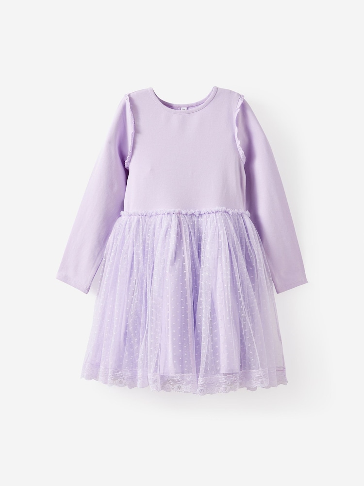 Violet - Robe à manches longues Eloise de Cotton On - Image 1 sur 1