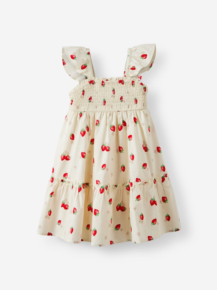 أبيض - Cotton On Gigi Flutter Sleeve Dress - Image 1 of 4 أبيض - Cotton On Gigi Flutter Sleeve Dress - Image 1 of 4