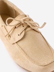 Cotton On Cream Kids Boat Shoes - Image 4 of 4