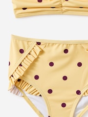 Cotton On Yellow Claire Frill Bikini - Image 3 of 3