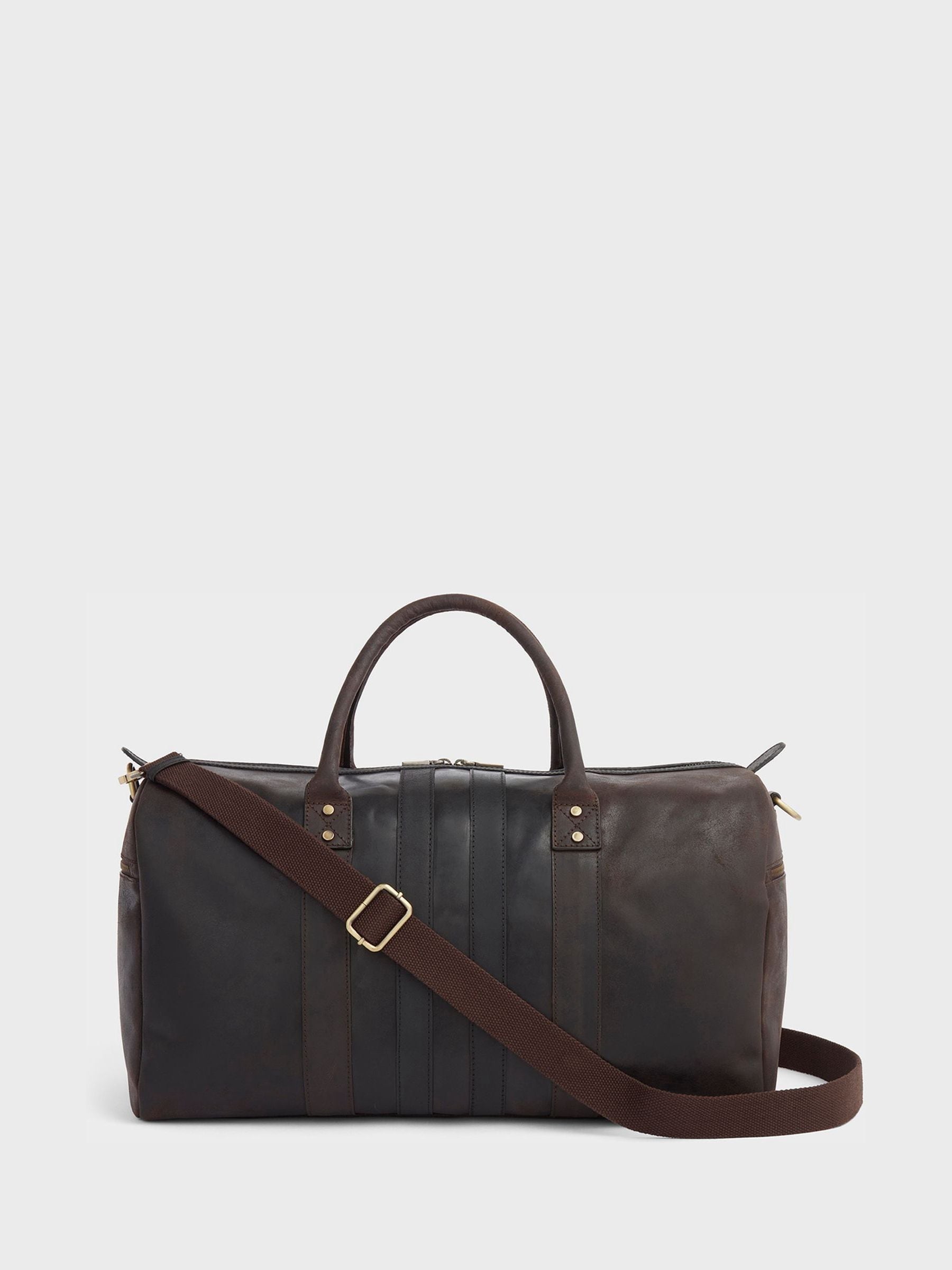 Osprey London Men's Brown The Jenson Leather Holdall Bag