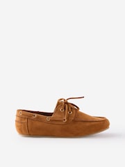 Cotton On Brown Kids Boat Shoes - Image 1 of 4