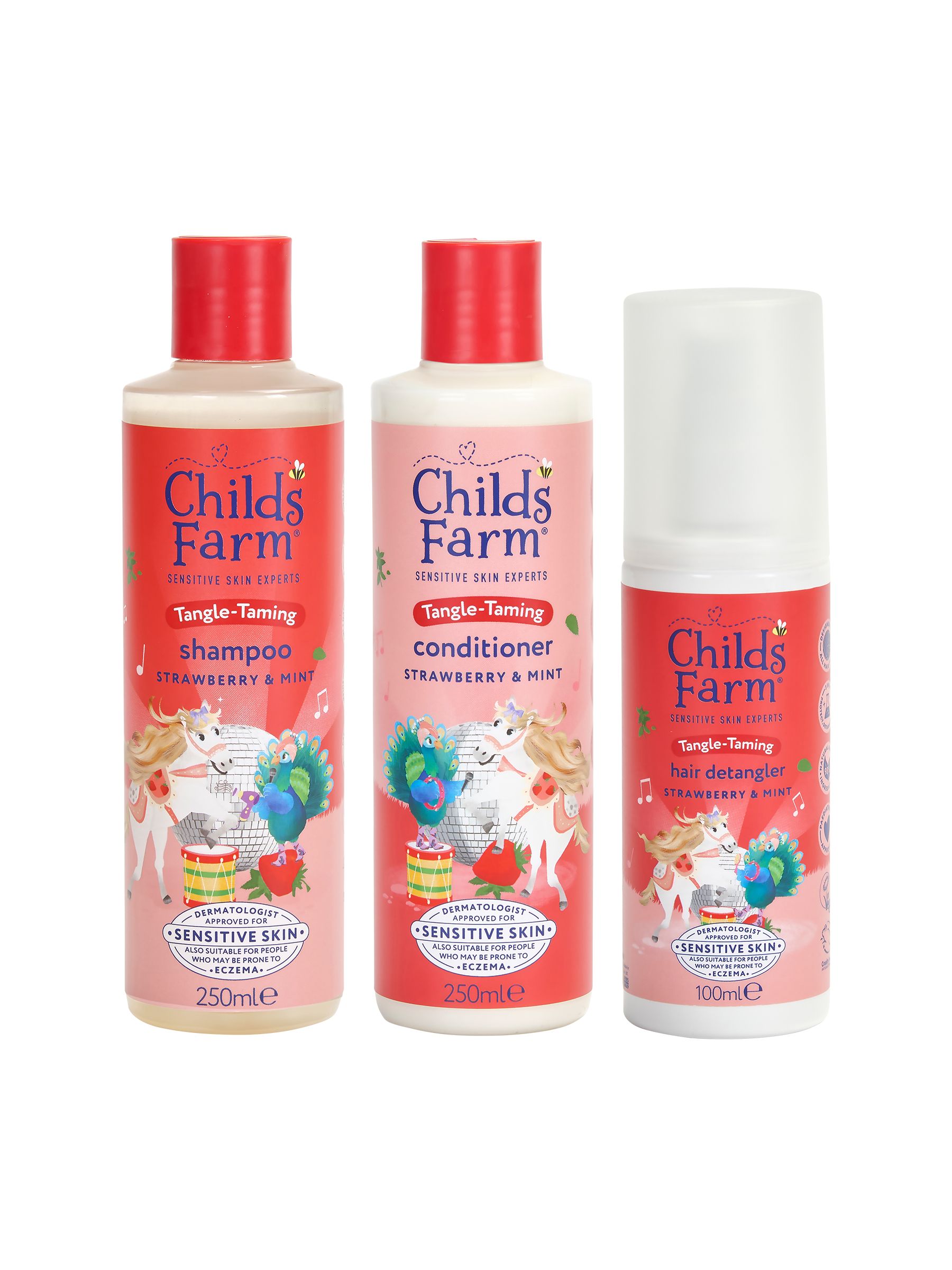Childs Farm Unisex Strawberry Mint Haircare Bundle - Image 3