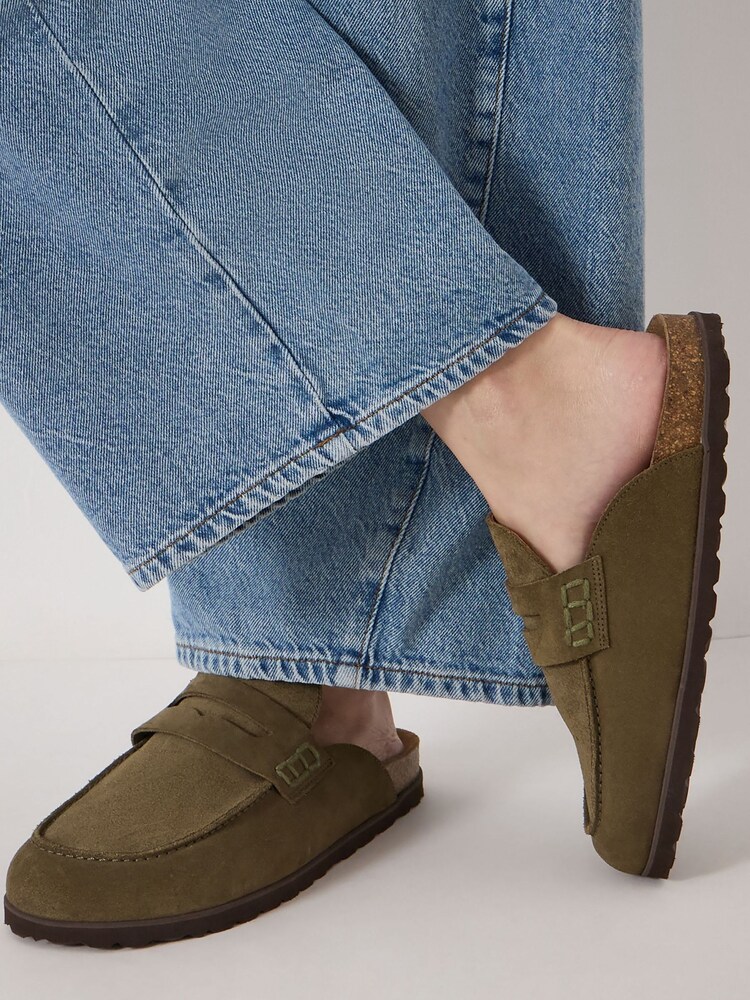 حذاء شمواه مبطّن مفتوح من الخلف Rune من Hush - Image 2 of 6