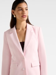 Forever New Pink Haisley Nipped Waist Blazer - Image 3 of 5