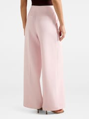 Forever New Pink Lee Wide Leg Trousers - Image 3 of 5