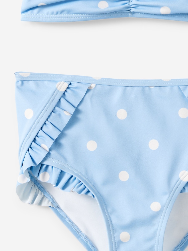 Cotton On Blue Claire Frill Bikini - Image 3 of 3