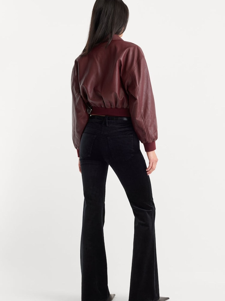 Good American Velvet Legs Flare Jeans - Imagen 2 de 6