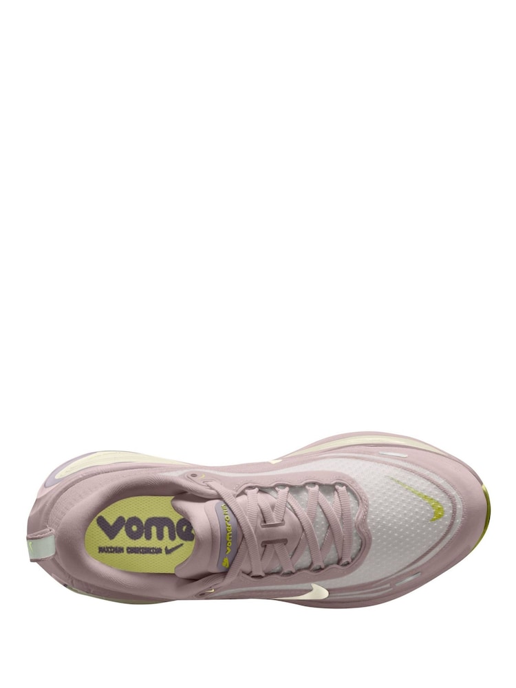 Nike Particle Pink Vomero Plus Road Running Trainers - Image 2 of 3 Nike Particle Pink Vomero Plus Road Running Trainers - Image 2 of 3