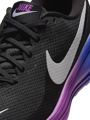 أسود وبنفسجي - حذاء رياضي للركض على الطريق Revolution 8 من Nike - Image 10 of 11