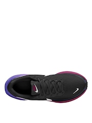 Nike Black Purple Revolution 8 Road Running Trainers - Image 2 of 3