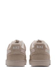 Nike Cream Orewood Court Vision Low Trainers - Image 3 of 7