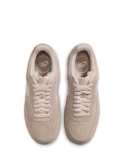 Nike Cream Orewood Court Vision Low Trainers - Image 4 of 7