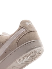 Nike Cream Orewood Court Vision Low Trainers - Image 6 of 7