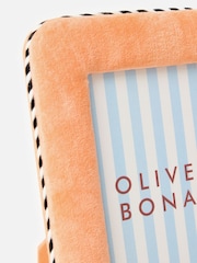 Oliver Bonas Orange Dulce Velvet Photo Frame 6x4 - Image 3 of 4