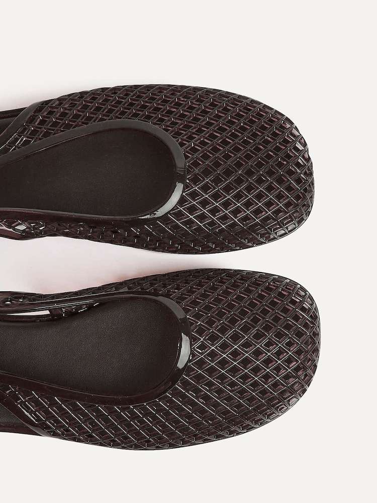 Linzi Brown Oceana Jelly Sling Back Sandals - Image 5 of 5 Linzi Brown Oceana Jelly Sling Back Sandals - Image 5 of 5