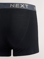 Black Pastel Marl Waistbands - 5 Pakke - Boksershorts med A-front i rik bomull - Bilde 8 av 10