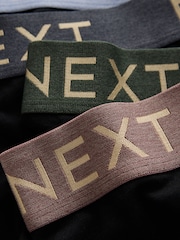Black Pastel Marl Waistbands - 5 Pakke - Boksershorts med A-front i rik bomull - Bilde 9 av 10