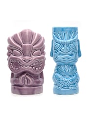 Jeray 2 Pack Blue Bar Bespoke Tiki Mugs - Image 3 of 3