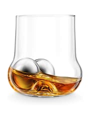 Jeray 3 Piece Clear Final Touch Rock Roller Glasses Set - Image 2 of 3