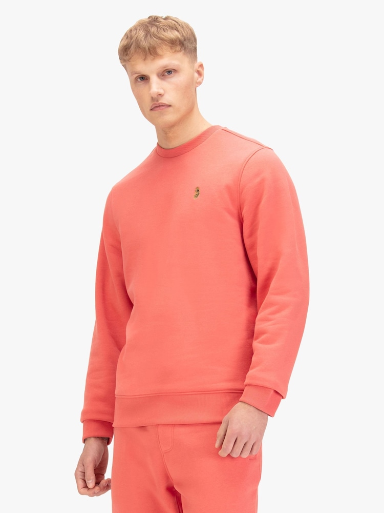 Luke 1977 Pink London 1000  Sweatshirt - Image 1 of 6