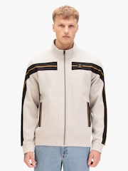 Luke 1977 Grey 1000 Zip Through Sweatshirt - Image 1 of 7