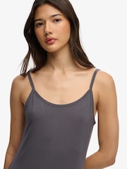 Superdry Grey Maxi Jersey Cami Dress - Image 3 of 5