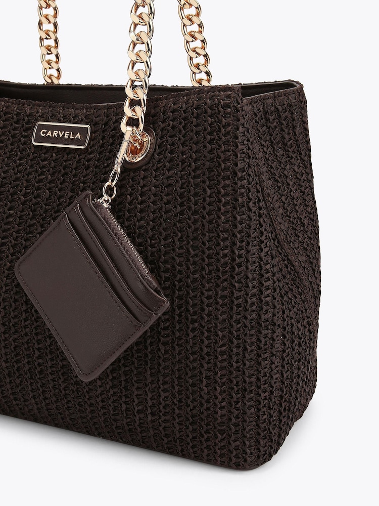 بني داكن - حقيبة Cammie 3 من Carvela - Image 4 of 4