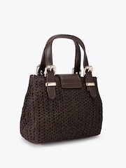 بني داكن - حقيبة نسائية صغيرة للغاية موديل Maria من Carvela - Image 3 of 4