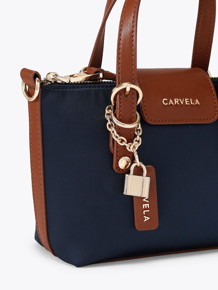 Carvela Blue Marcela Crossbody Bag - Image 5 of 5 Carvela Blue Marcela Crossbody Bag - Image 5 of 5