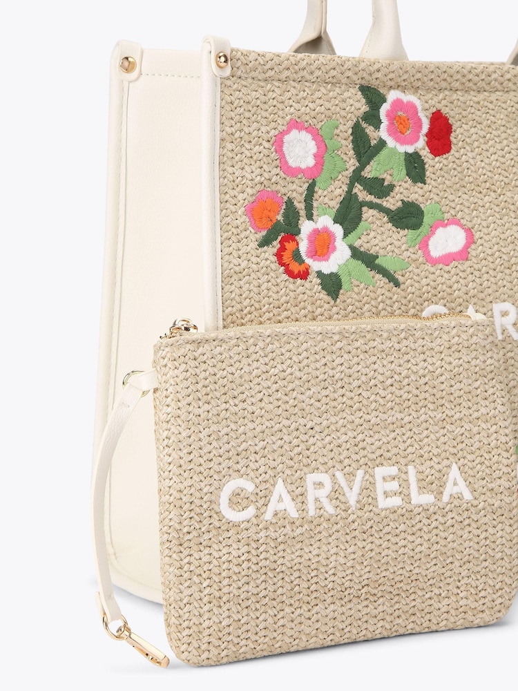 وردي - حقيبة نسائية كبيرة Sorrento Chuck In من Carvela - Image 4 of 4