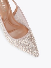 Pink Pearl - Carvela Corletta スリング パンプス - 画像 4 / 4